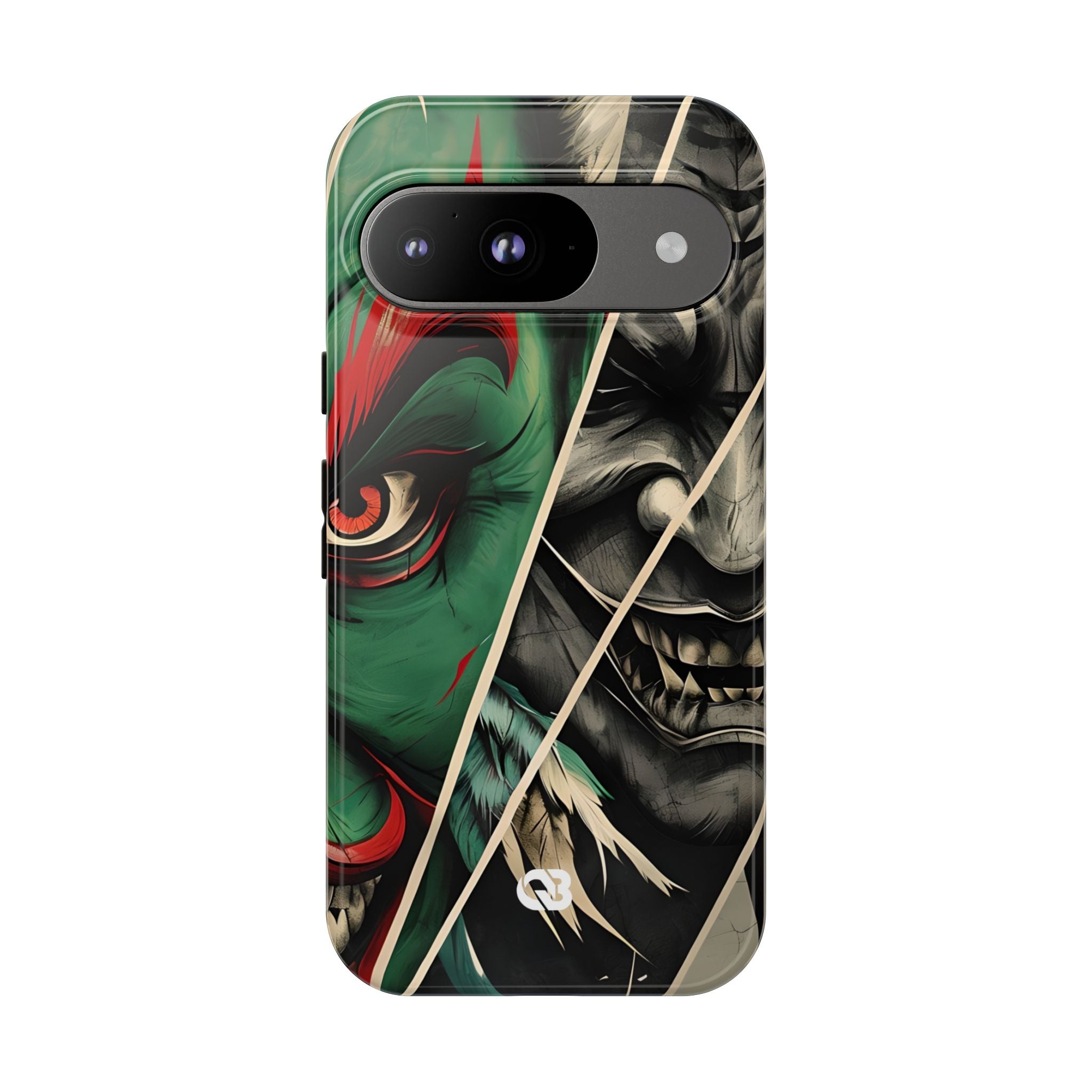 Emerald Oni Grin · Tough Handyhülle für Google Pixel