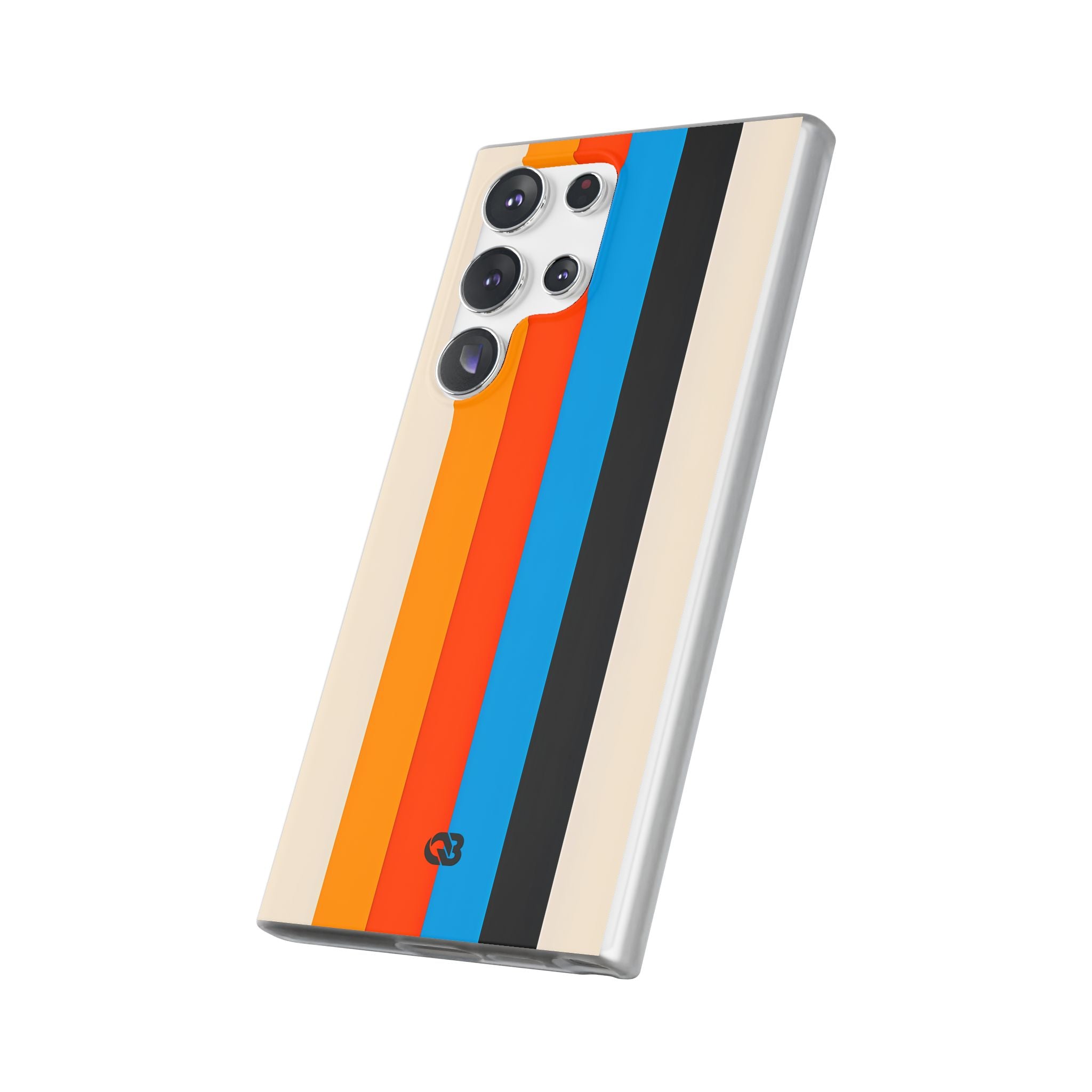 Retro Racing Stripes · Soft Handyhülle für Samsung