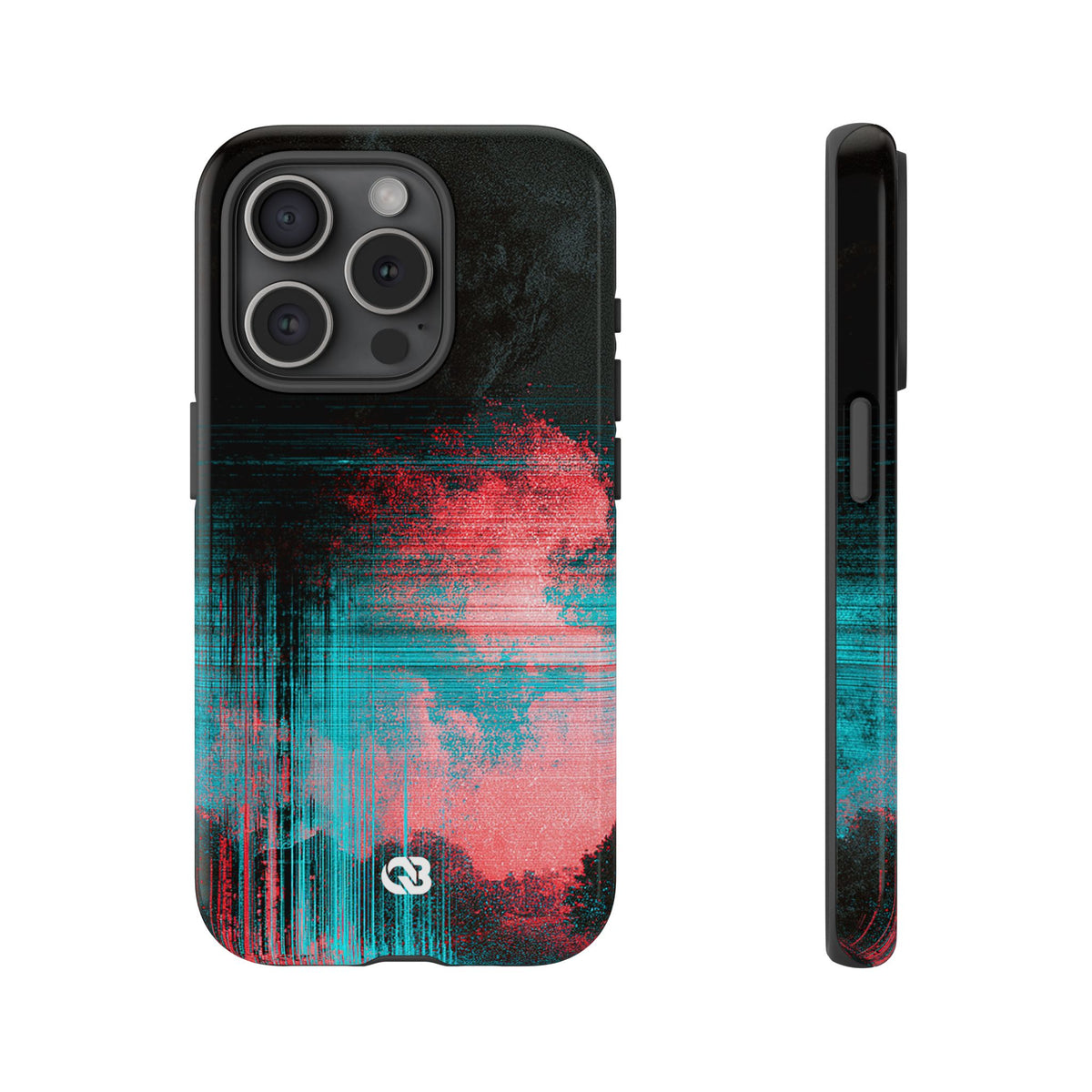 Digital Signal Drift · Tough Phone Case for iPhone · Black