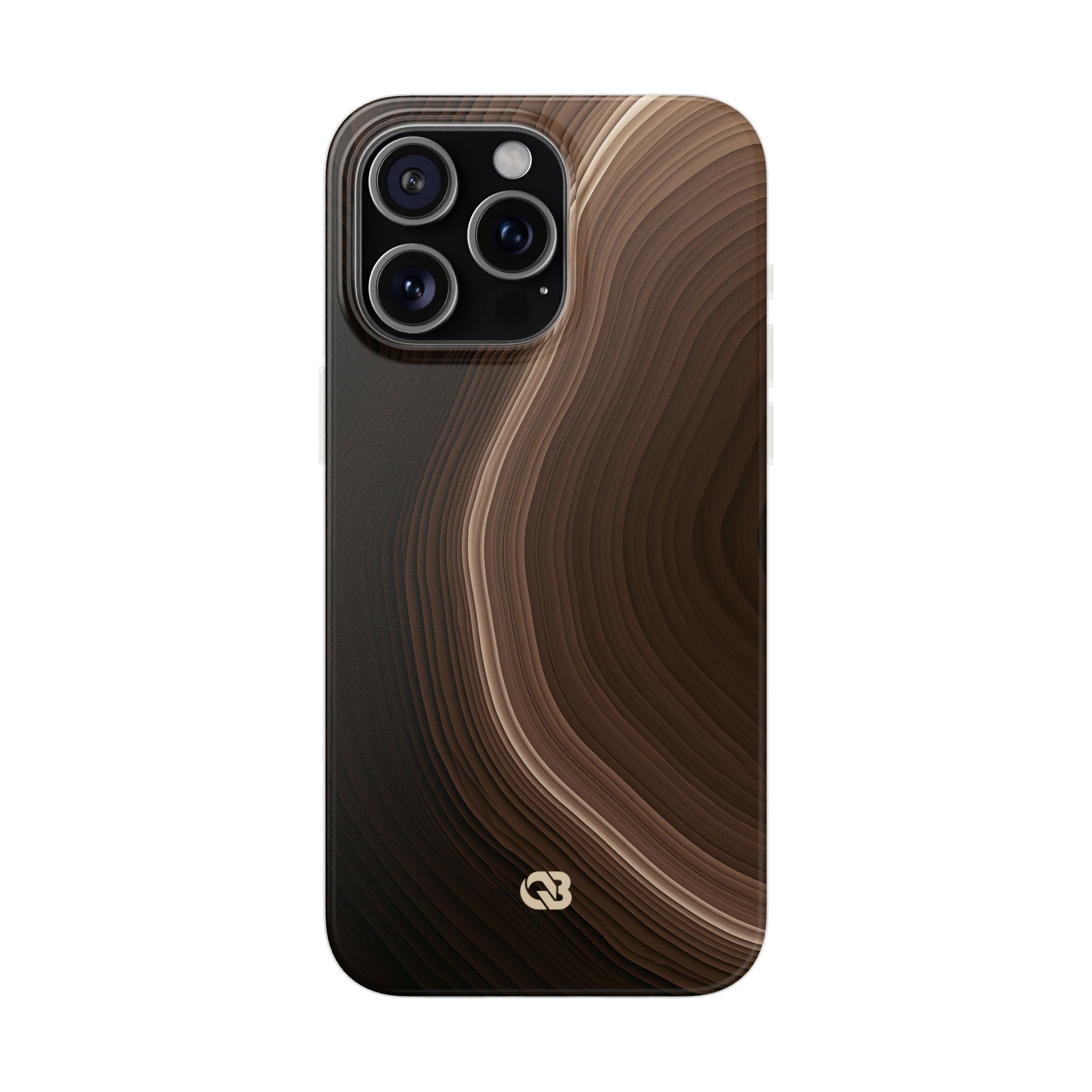 Brown Lite Phone Case for iPhone - Bronzed Canyon Relief