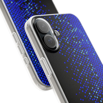 Cobalt Hex Dispersion · Lite Phone Case for iPhone ·  Blue