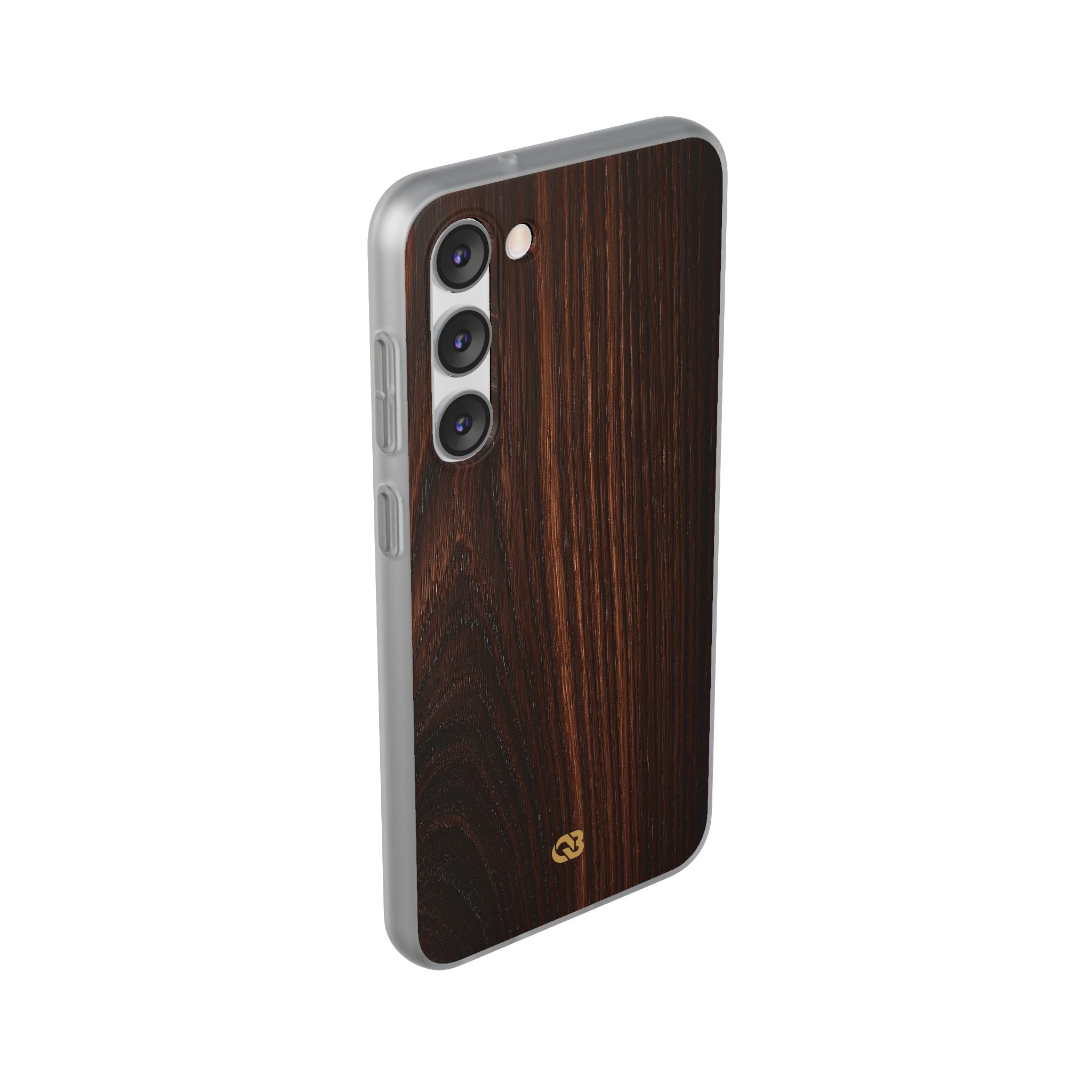 Brown Lite Phone Case for Samsung - Burnished Mahogany Grain
