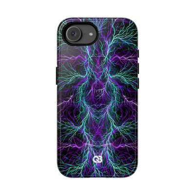Electric Plasma Arbor · Tough Phone Case for iPhone · Purple