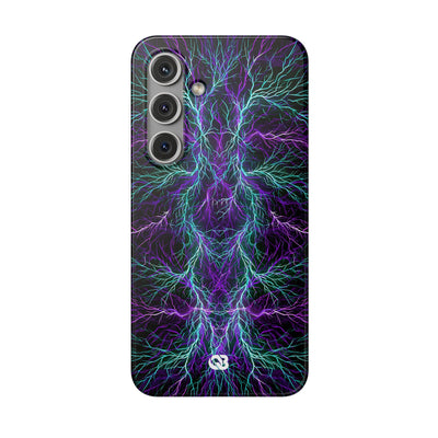 Electric Plasma Arbor · Lite Phone Case for Samsung · Purple