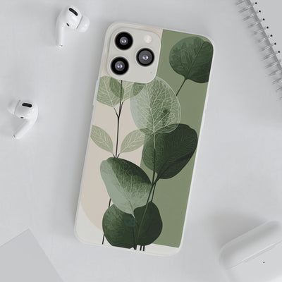 Layered Eucalyptus Study · Lite Phone Case for iPhone ·  Green