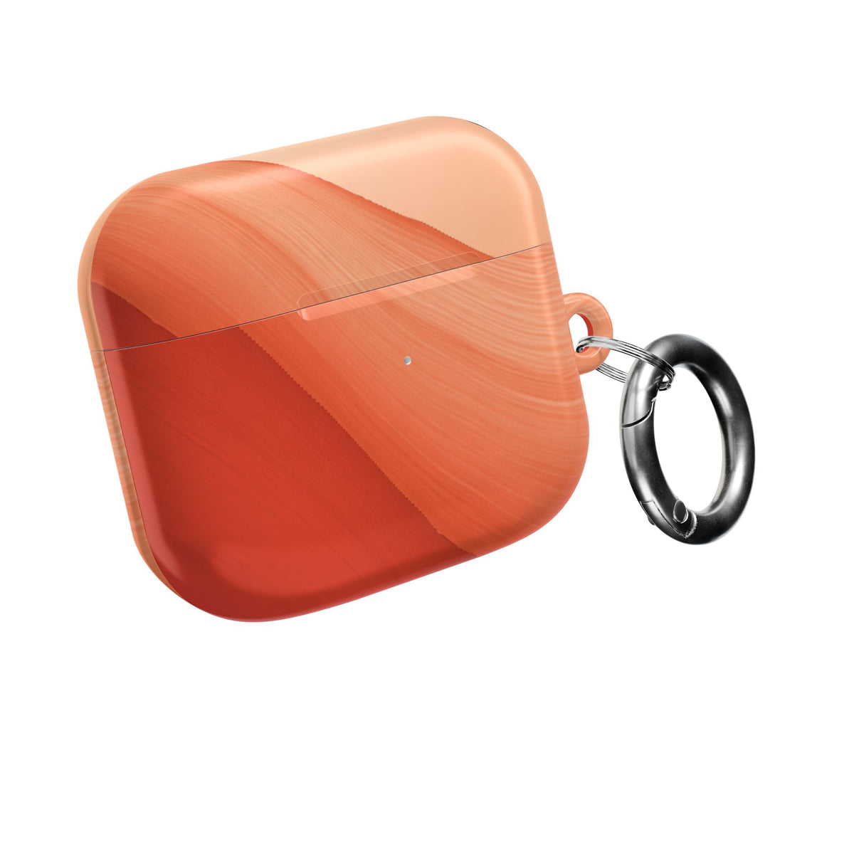 Terracotta Flow · Hard Case for AirPods & AirPods Pro · Orange