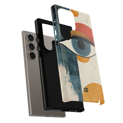 Distressed Azure Ocular · Tough Handyhülle für Samsung