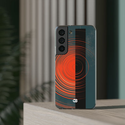 Teal Lite Phone Case for Samsung - Burnt Slate Radial