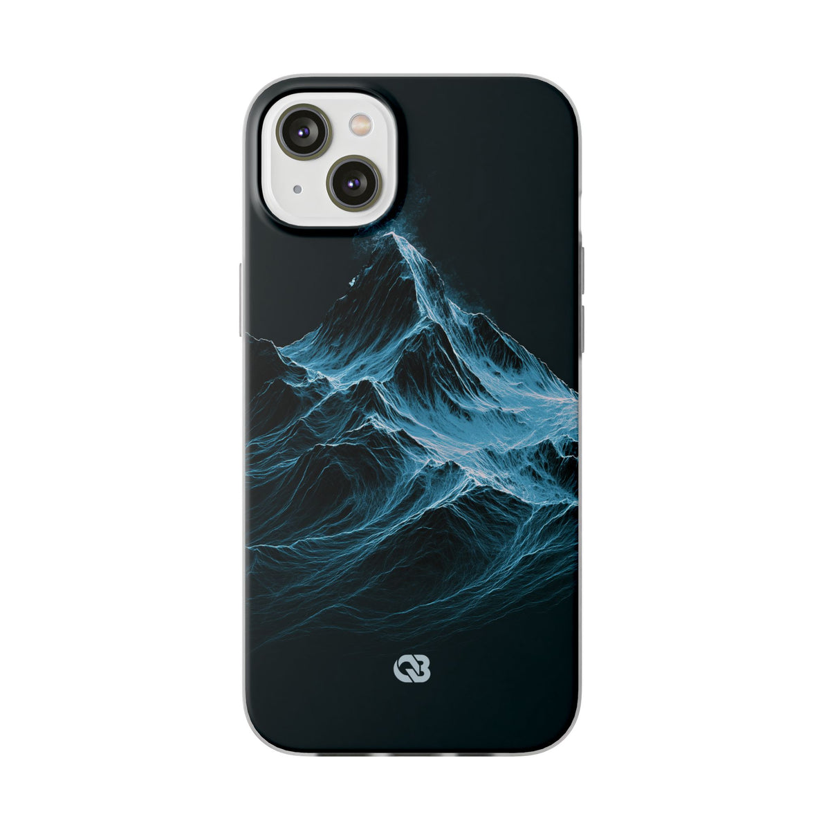 Nordic Frost Peak · Lite Phone Case for iPhone ·  Blue