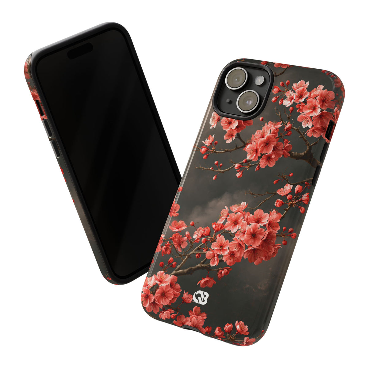 Dark Sakura Nocturne · Tough Phone Case for iPhone · Black