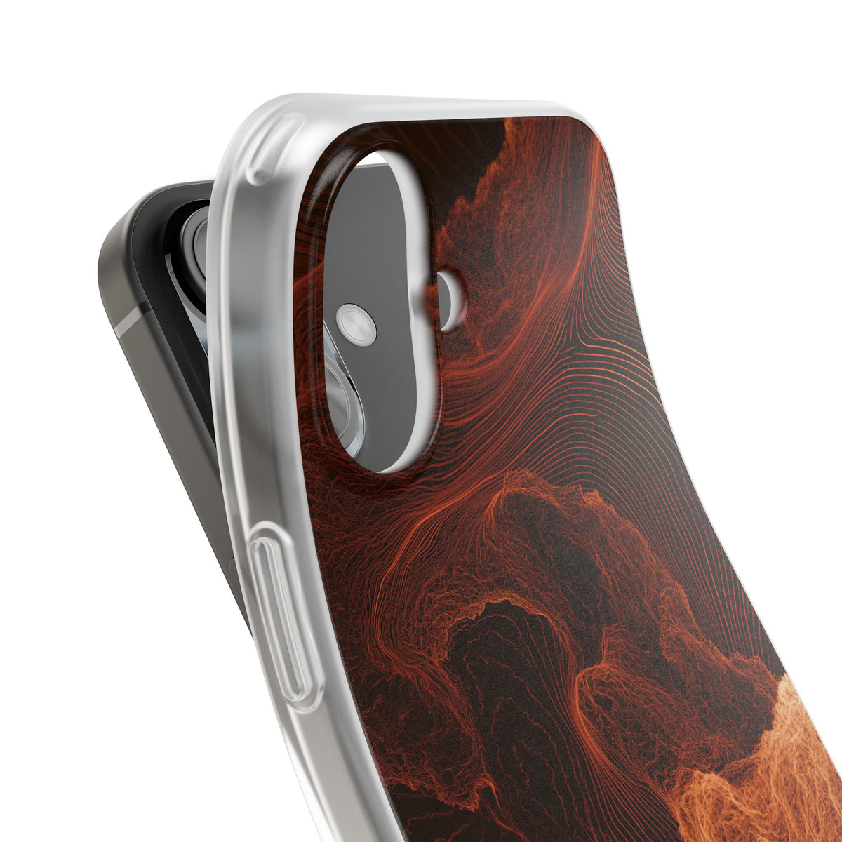 Amber Filament · Lite Phone Case for iPhone ·  Orange