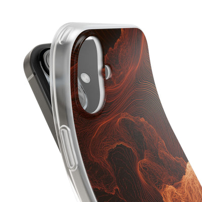 Amber Filament · Lite Phone Case for iPhone ·  Orange