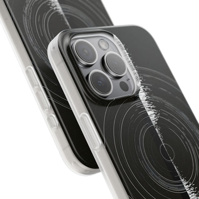 Black Lite Phone Case for iPhone - Obsidian Orbital Signal