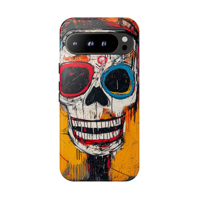 Vivid Graffiti Skull · Tough Phone Case for Google Pixel