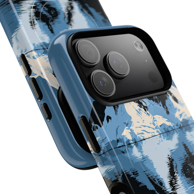 Blue Tough 2.0 Magsafe Phone Case for iPhone - Arctic Summit Mirror
