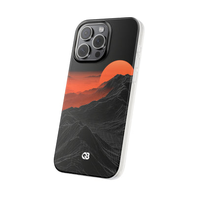 Solar Ridge Mesh · Lite Phone Case for iPhone ·  Black