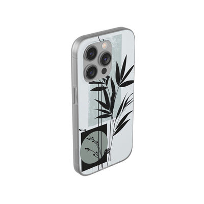 Grey Lite Phone Case for iPhone - Sage Bamboo Noir
