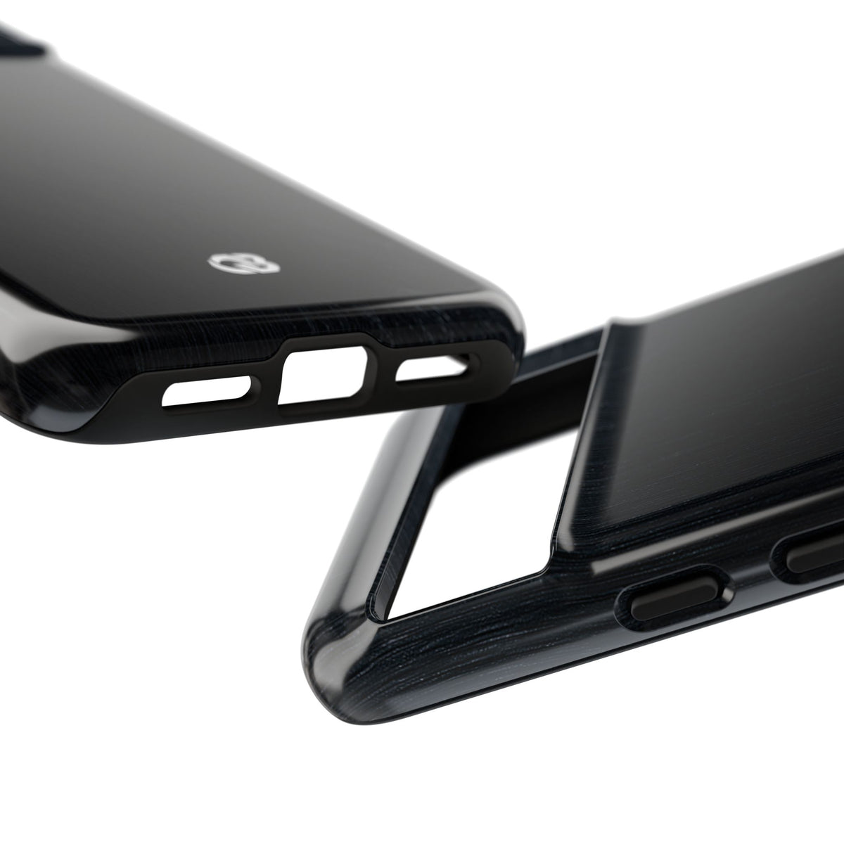 Brushed Obsidian Steel · Tough Phone Case for Pixel ·  Black