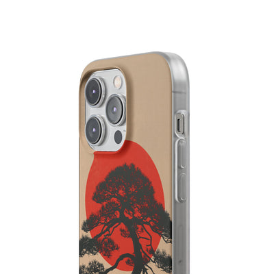 Crimson Pine Solitude · Lite Phone Case for iPhone ·  Beige