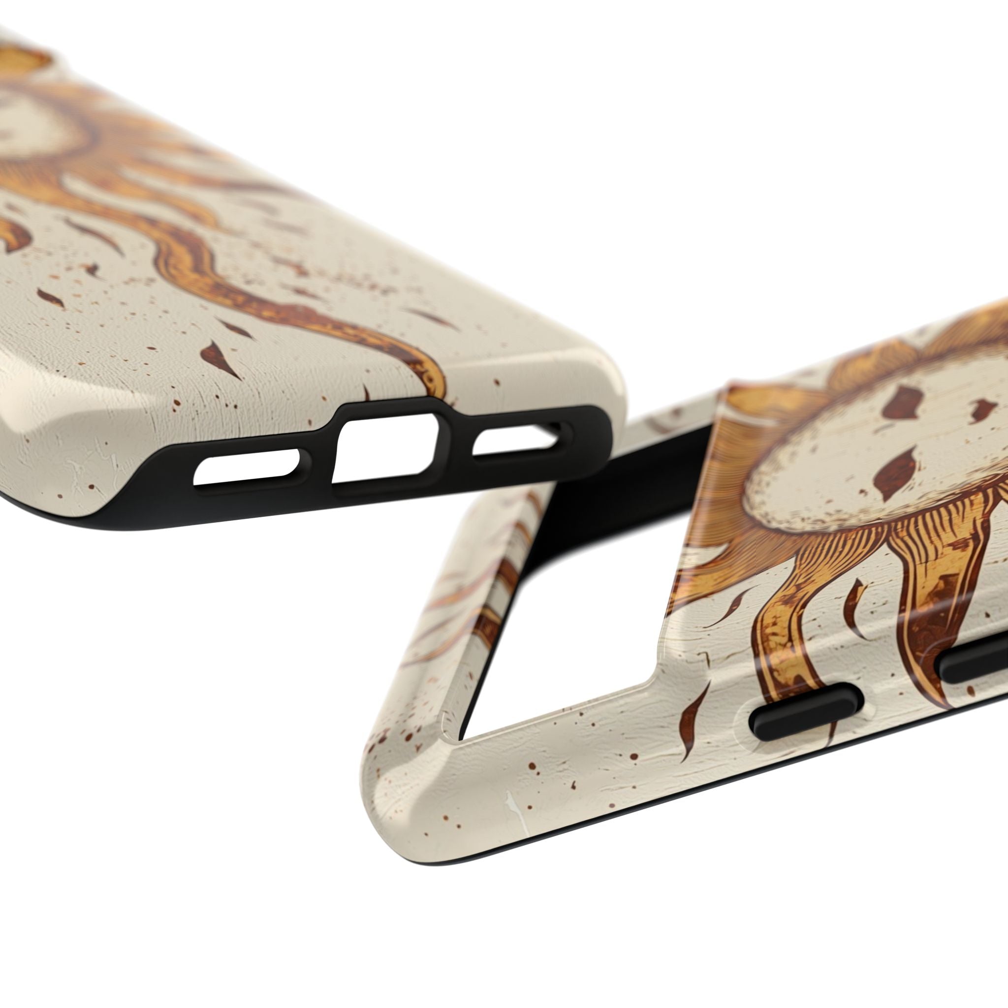 Masque solaire rustique · Coque de téléphone Tough pour Google Pixel