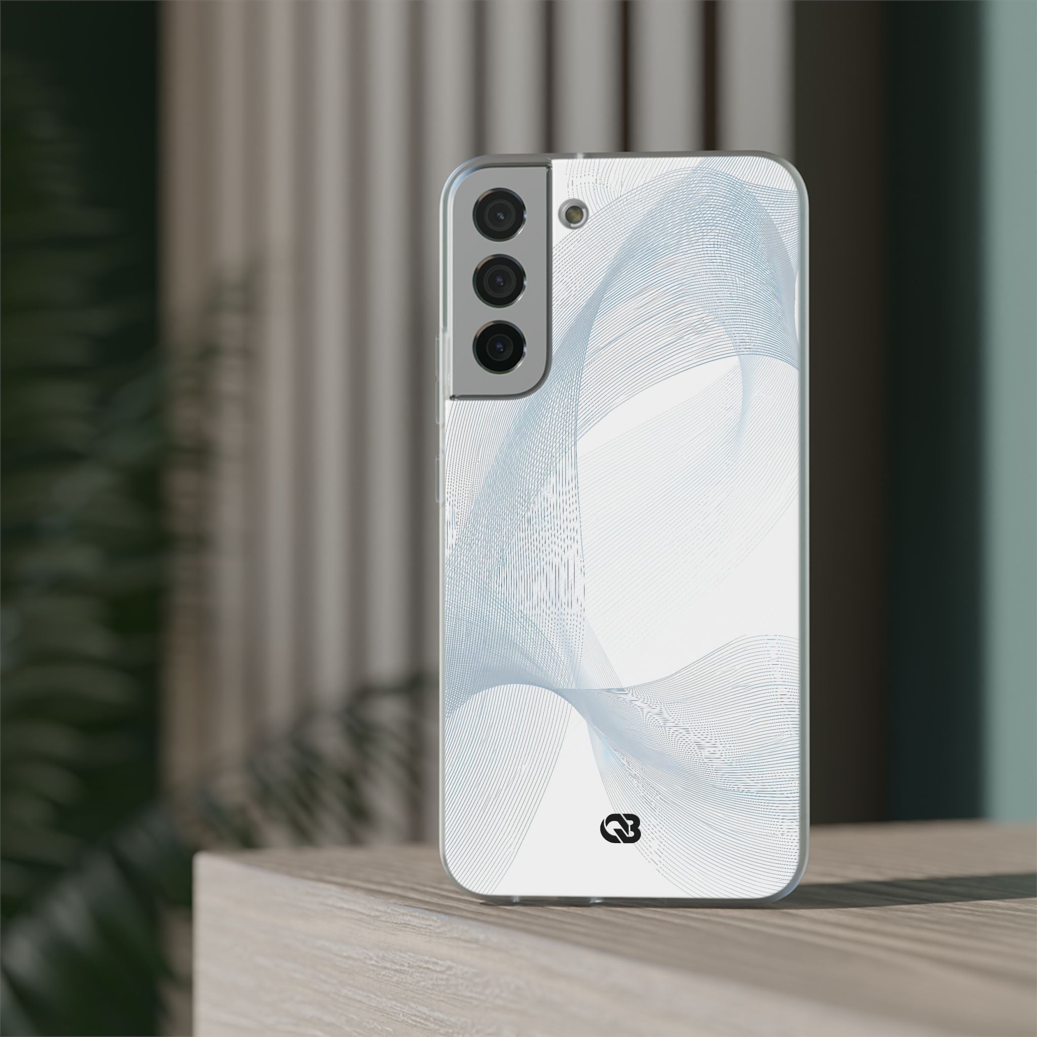 White Lite Phone Case for Samsung - Arctic Line Current