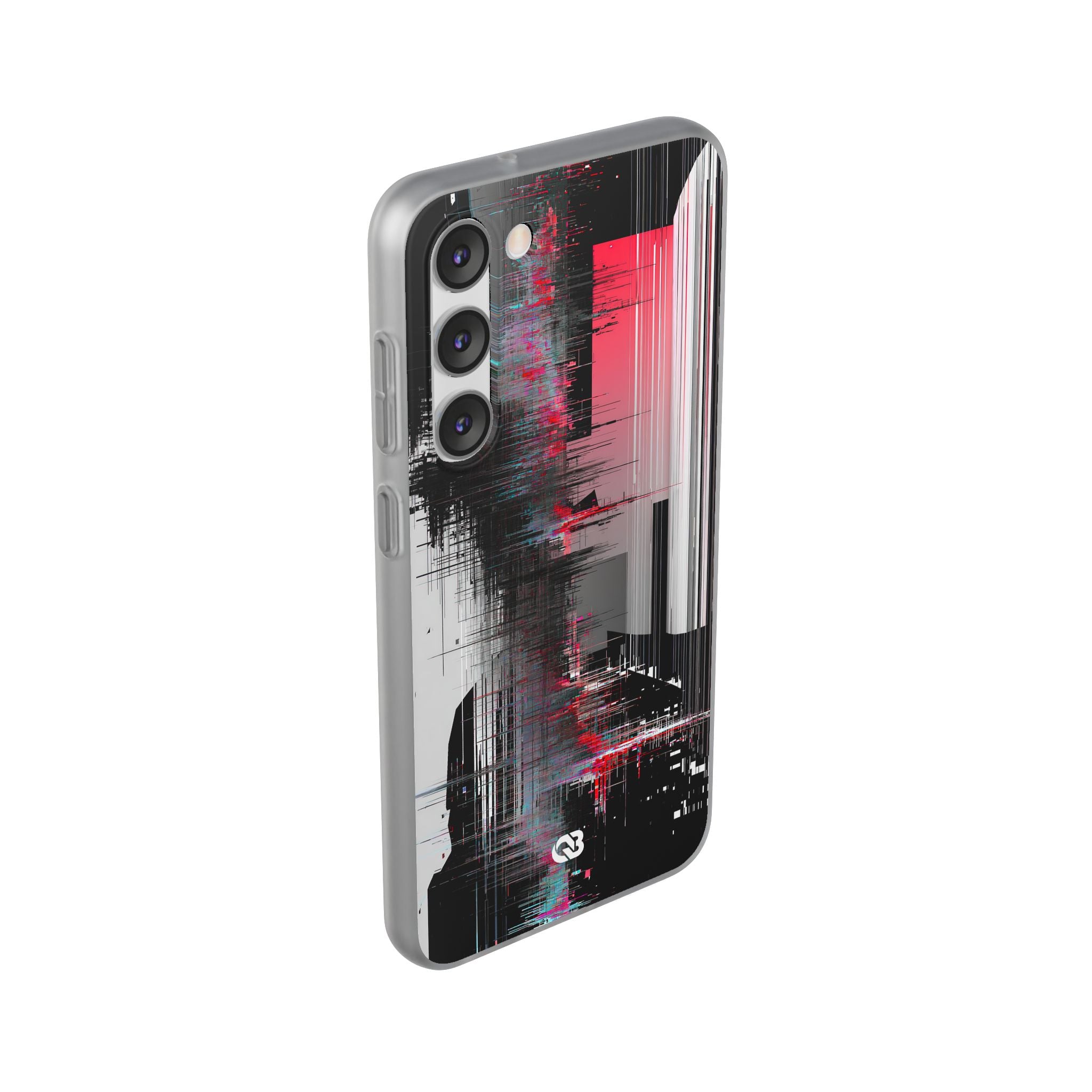 Black Lite Phone Case for Samsung - Crimson Data Leak