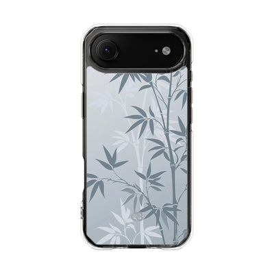 Blue Impact MagSafe Phone Case for iPhone - Slate Bamboo Shadow