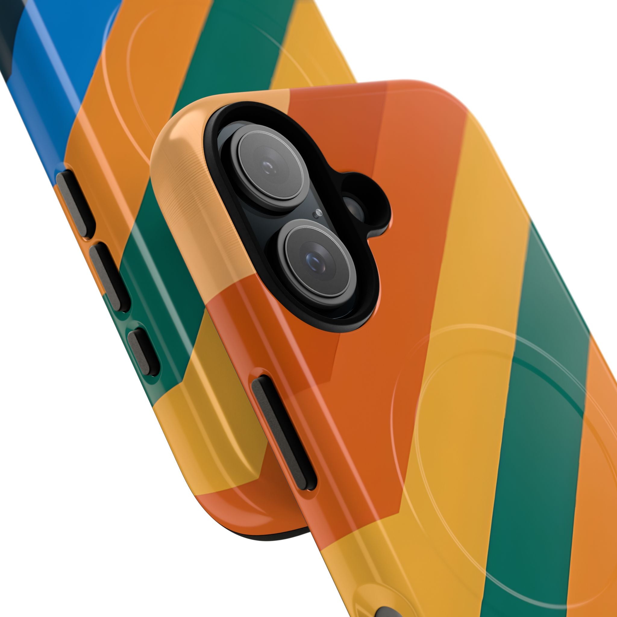 Retro Ridge Lines · Tough+ Magsafe