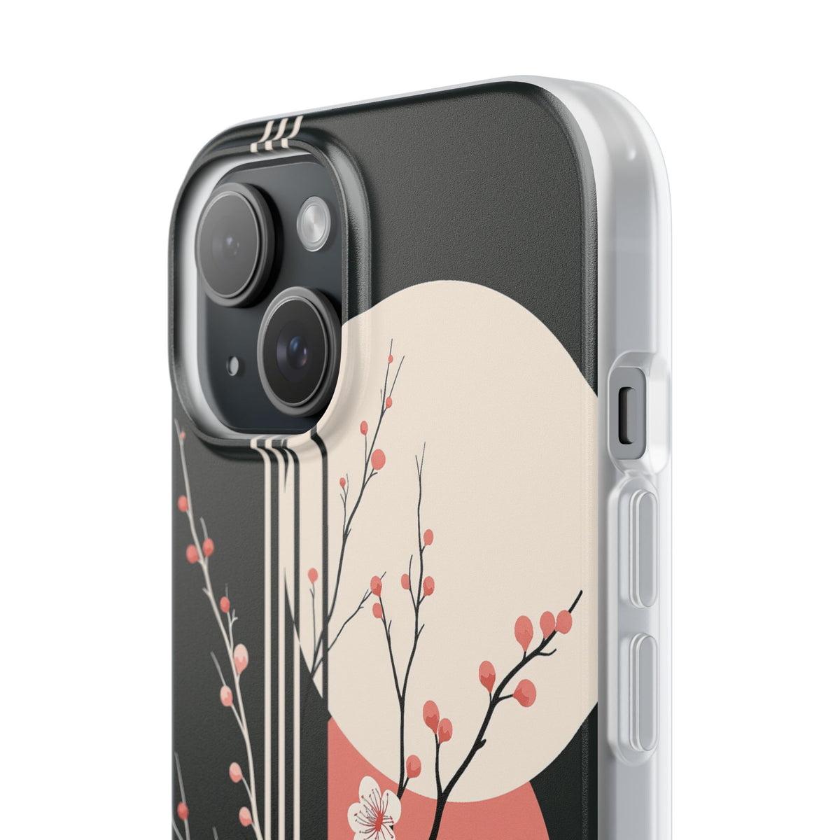 Nocturne Sakura Branch · Lite Phone Case for iPhone ·  Black