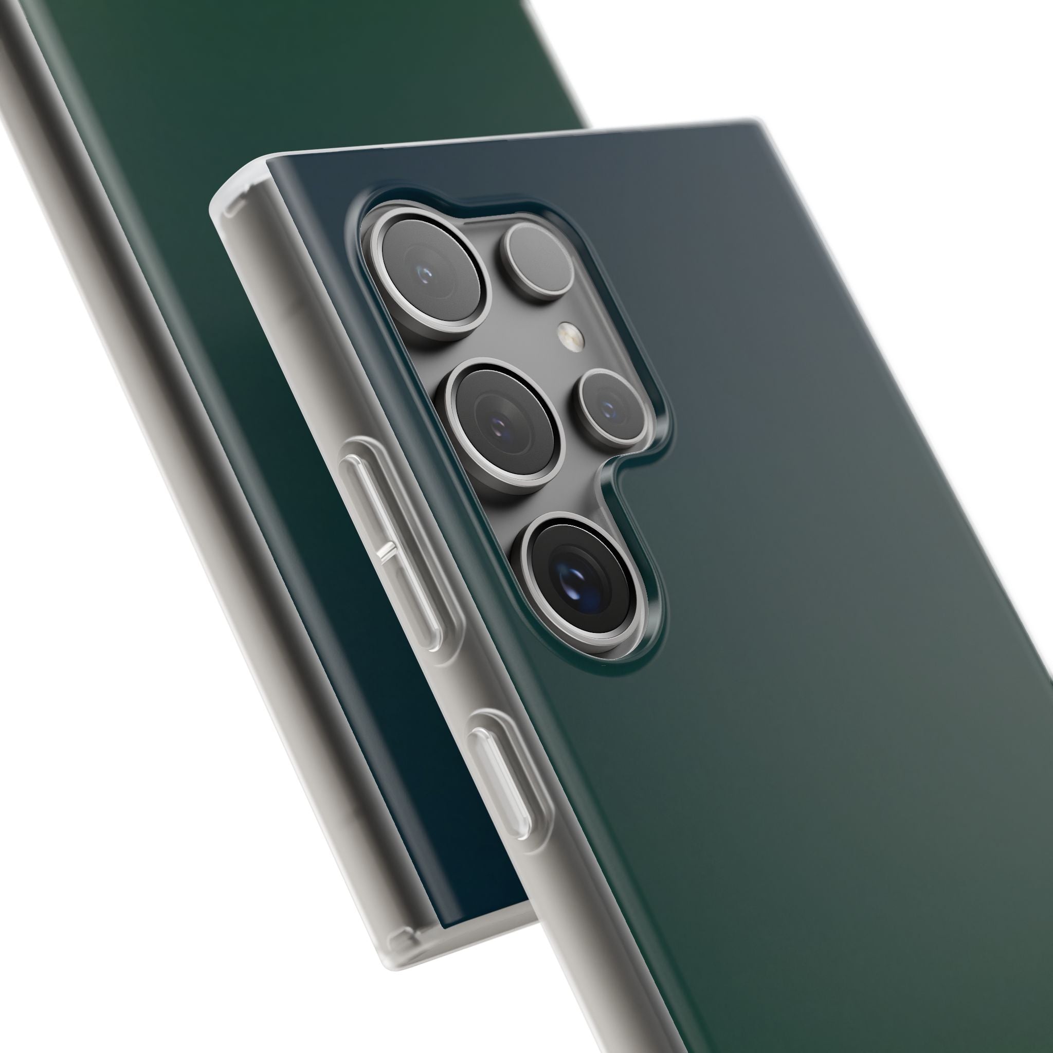 Green Lite Phone Case for Samsung - Midnight Pine Horizon