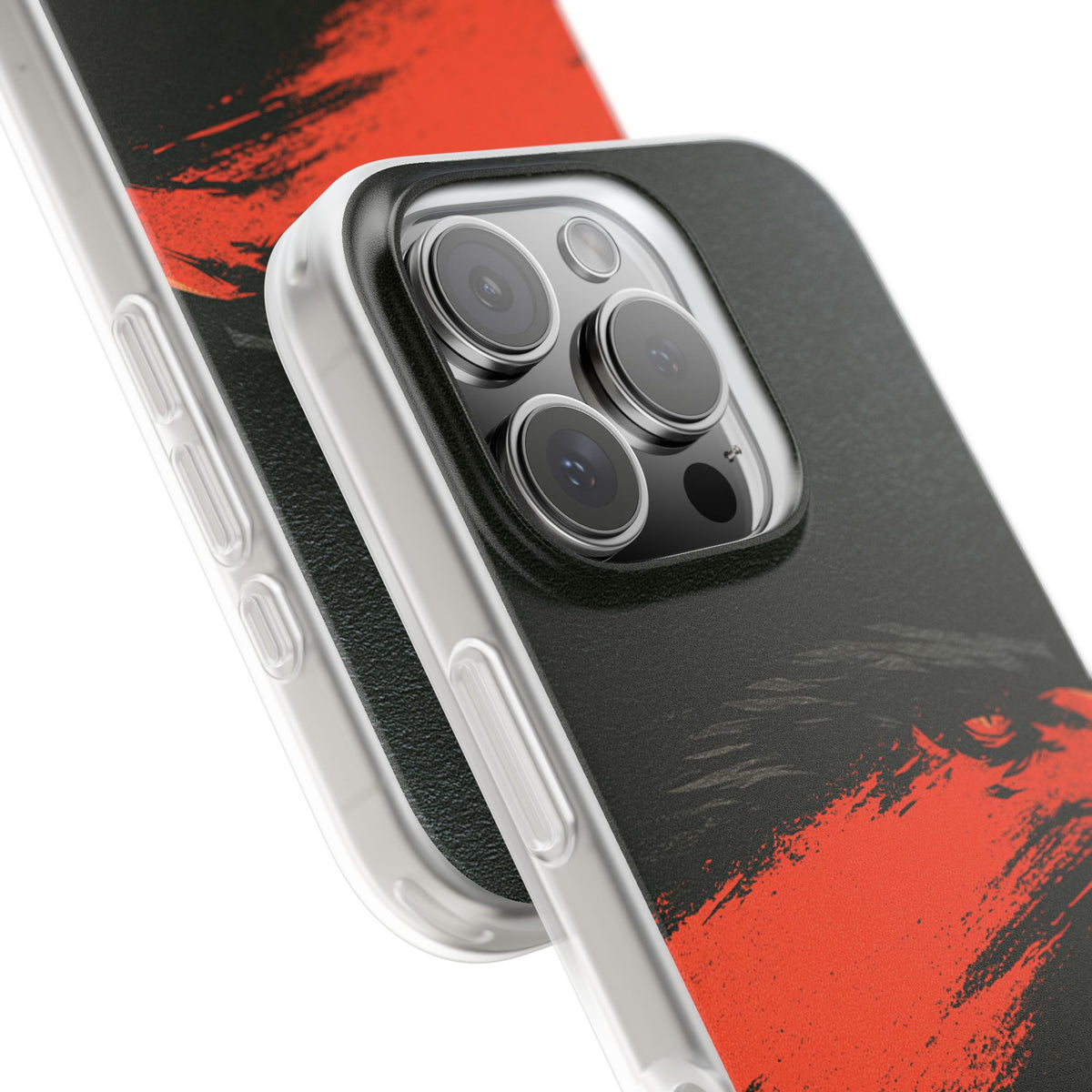 Crimson Raptor Noir · Lite Phone Case for iPhone ·  Black