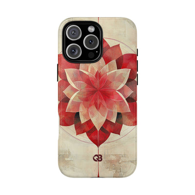 Crimson Petal Peak · Tough Phone Case for iPhone