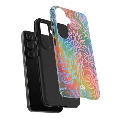 Chromatic Mystic Sigil · Tough Phone Case for Samsung · Blue