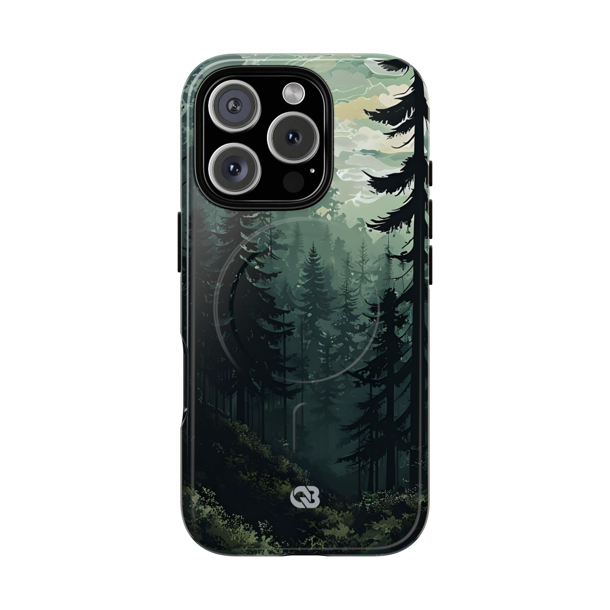 Misty Pine Shadow · Tough+ Phone Case for iPhone · Magsafe