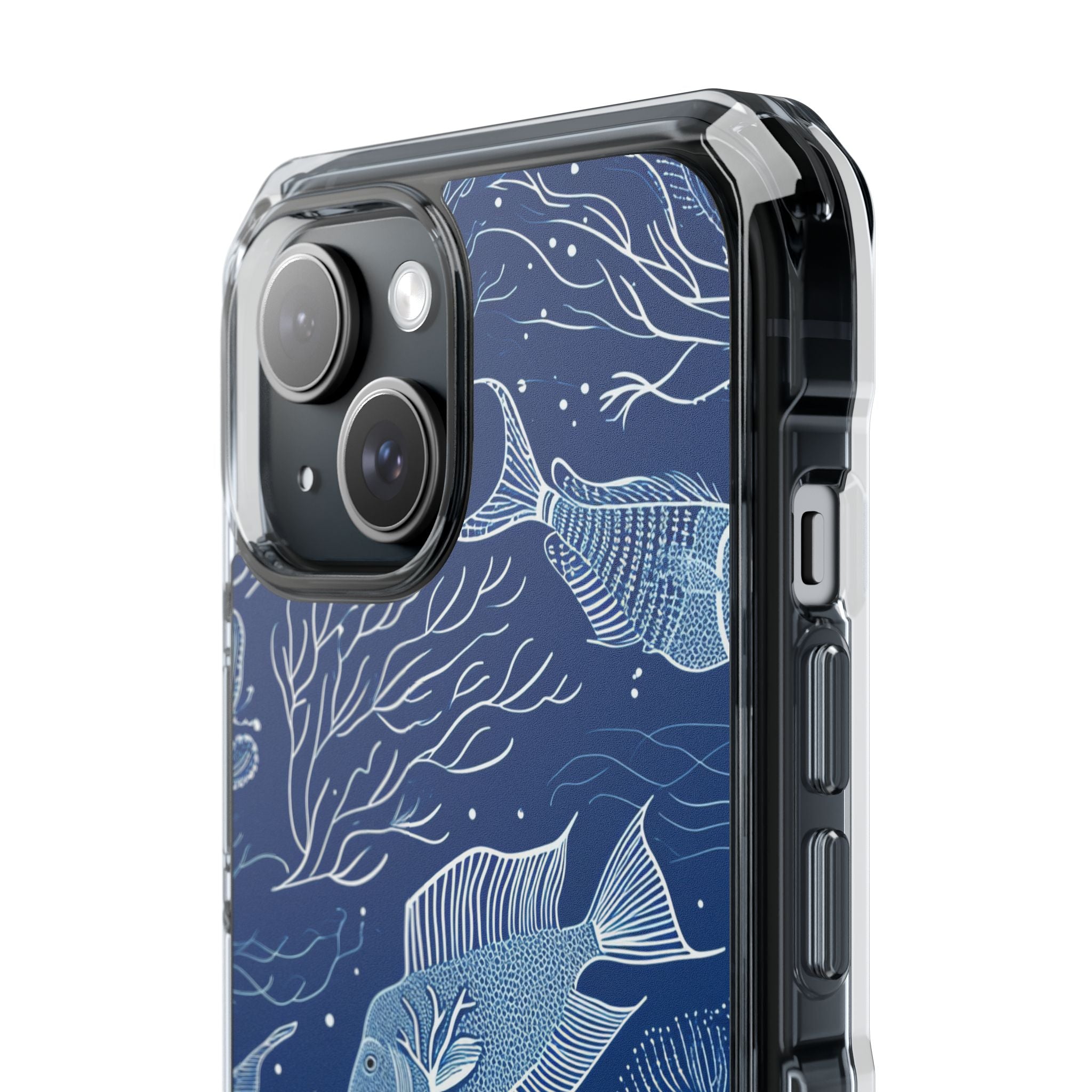 Whitefish Ripple iPhone 15 Case - Impact