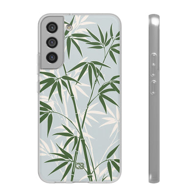 Green Lite Phone Case for Samsung - Kyoto Bamboo Canopy