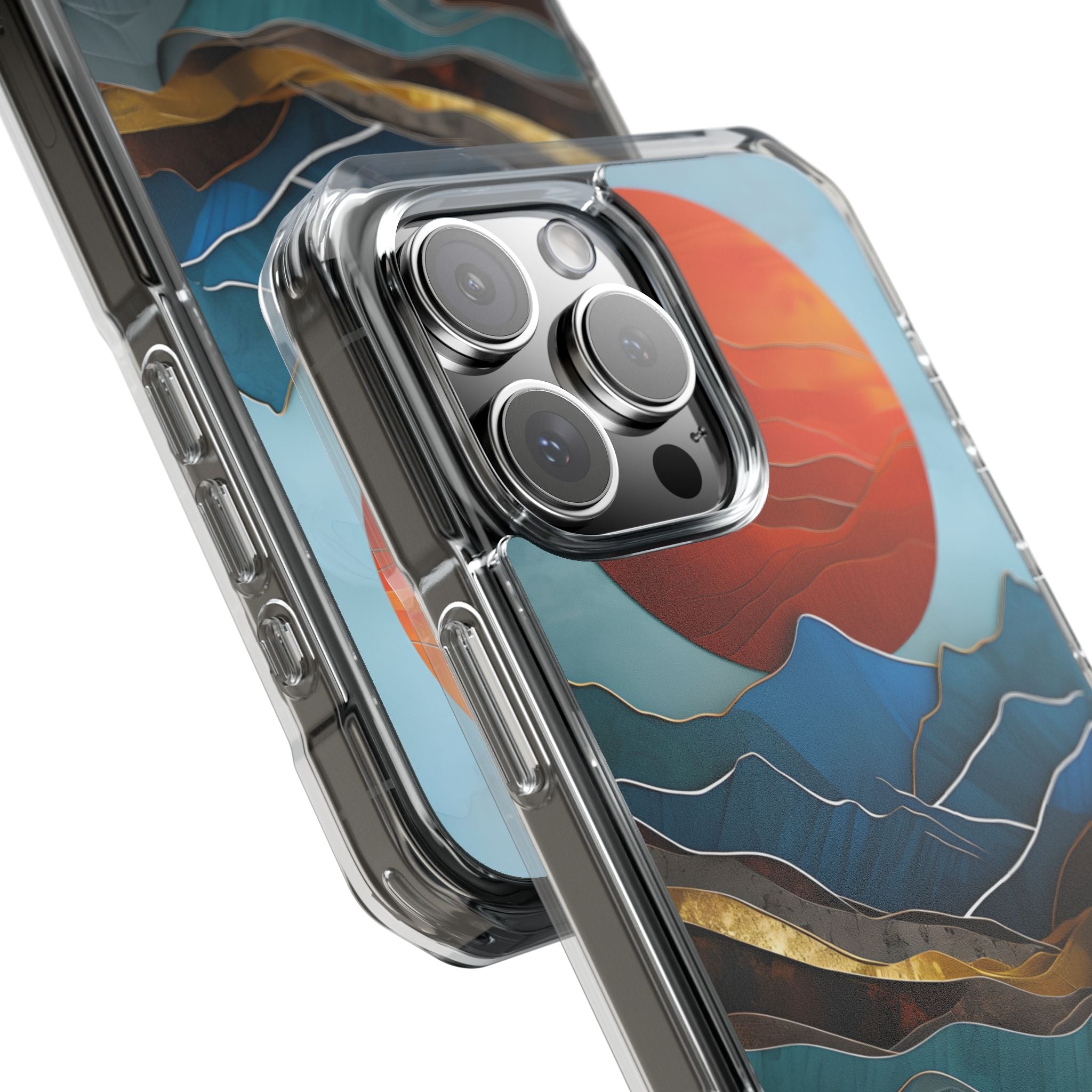 Molten Sun Peaks · Impact Hoesje voor iPhone · Magsafe
