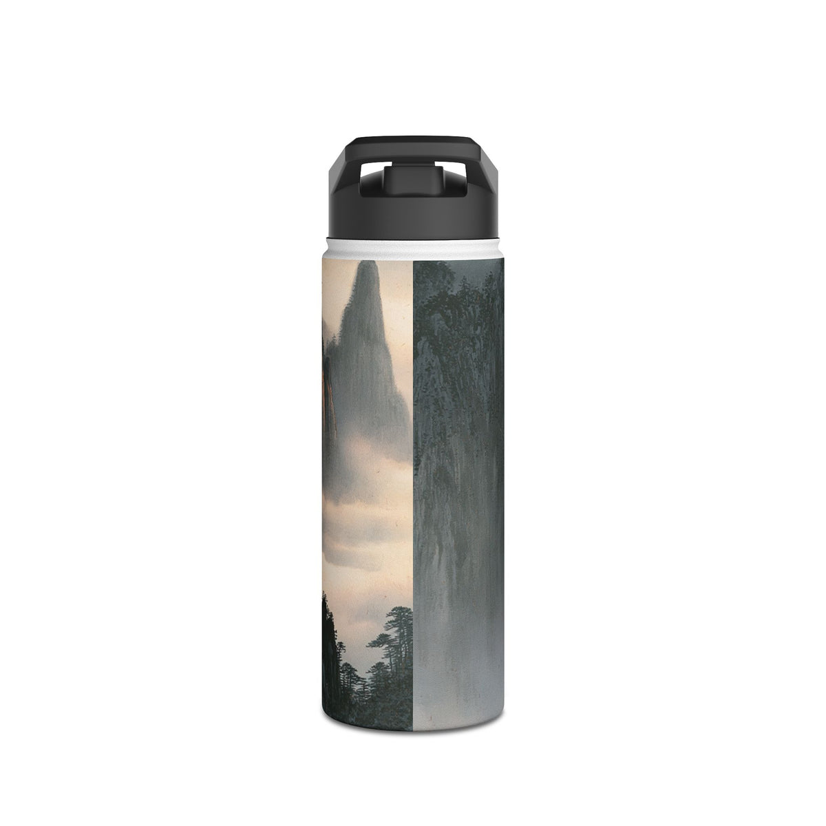Sacred Mountain Mist · Insulated Water Bottle · Beige