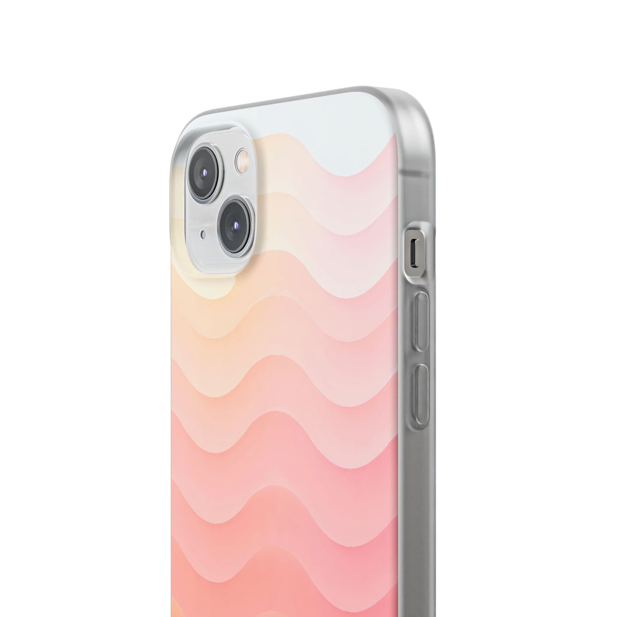 Blush Horizon Waves · Lite Phone Case for iPhone ·  Pink