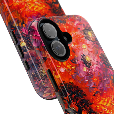 Molten Sky Tree · Tough Handyhülle für iPhone