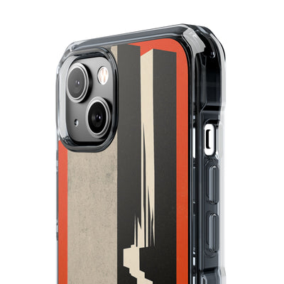 Orange Impact MagSafe Phone Case for iPhone - Orange Monolith Rift
