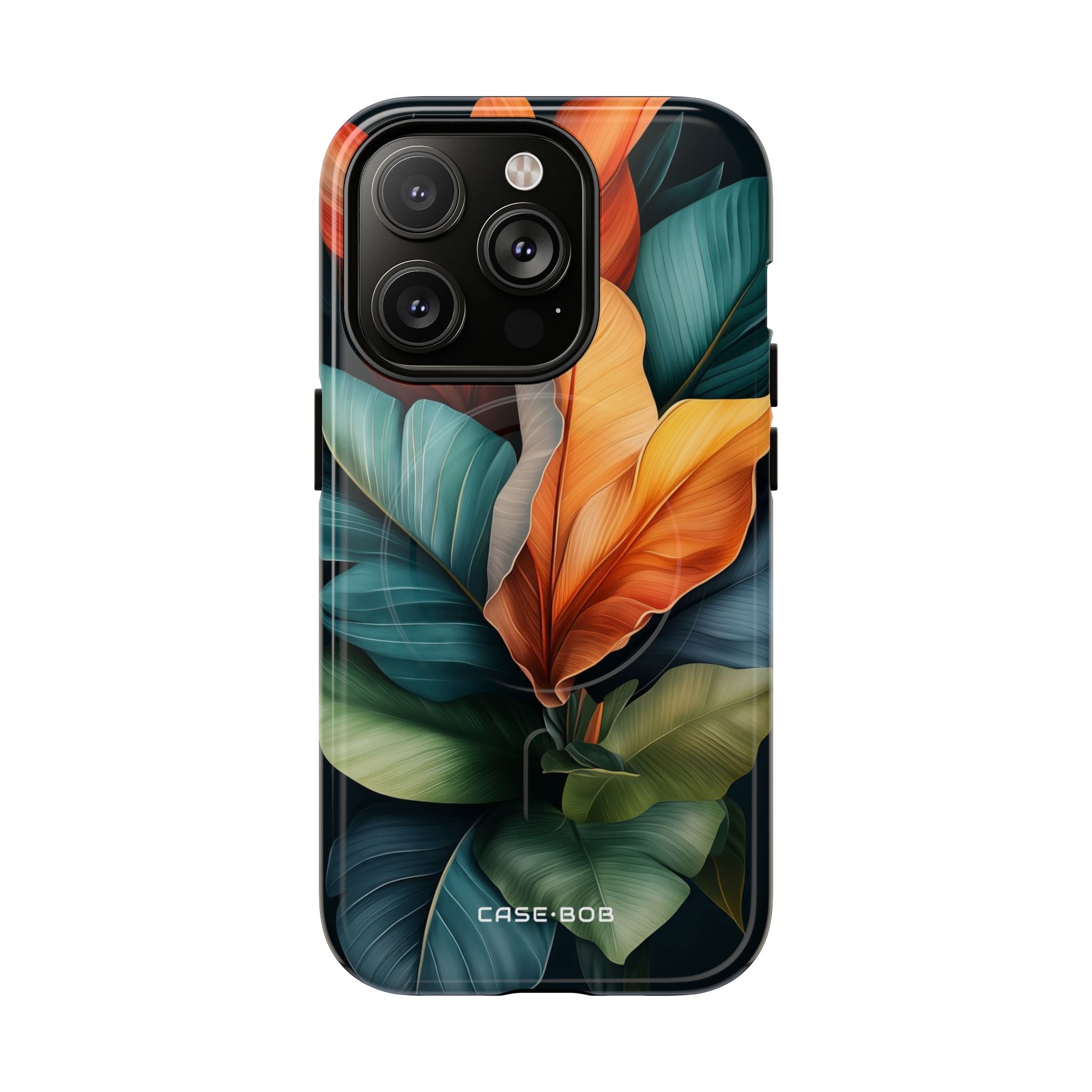 Tropical Leafburst iPhone 14 Pro Case - Tough+