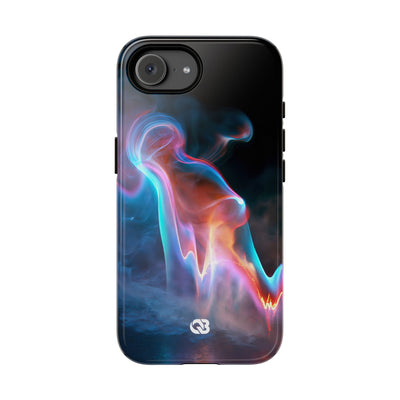 Neon Waveform · Tough Phone Case for iPhone · Black