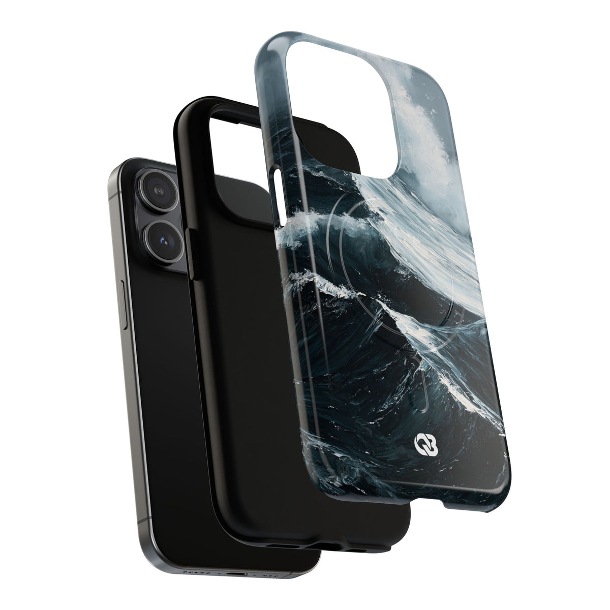 Nordic Swell · Tough 2.0 Magnetic Phone Case for iPhone · Blue