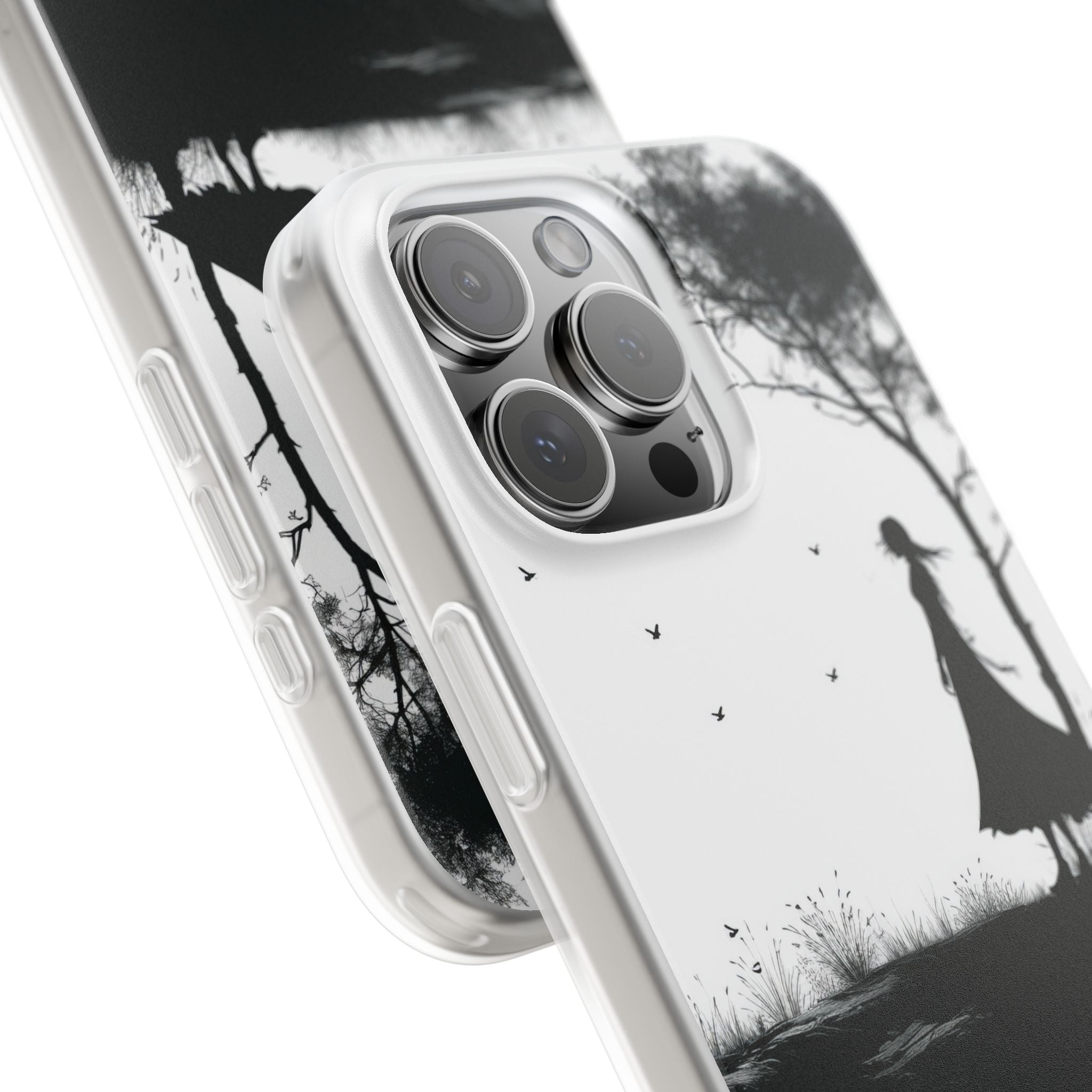 Cliffside Silhouette iPhone 16 Pro Max Case - Soft