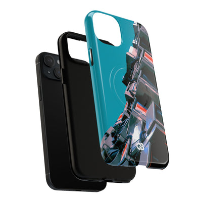 System Error Spire · Tough 2.0 Magnetic Phone Case for iPhone · Teal