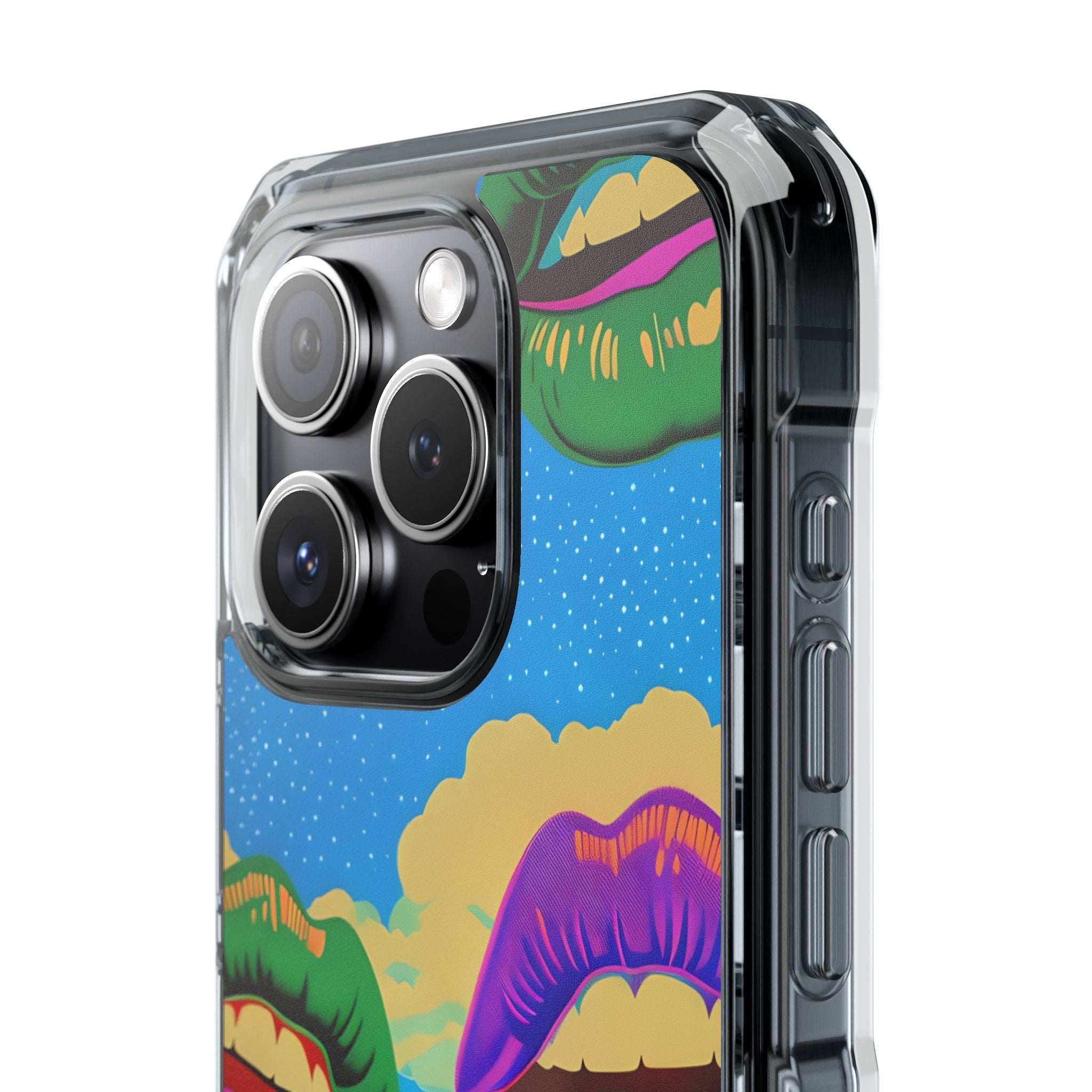 Kleurrijke Lipscape iPhone 15 Pro Case - Impact