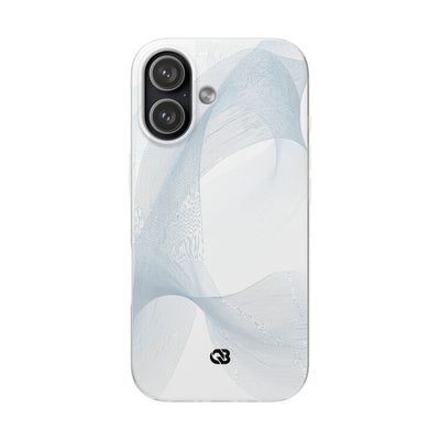 White Lite Phone Case for iPhone - Arctic Line Current