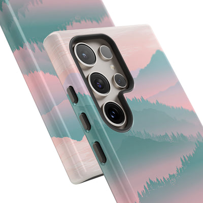 Teal Tough Phone Case for Samsung - Alpine Mist Teal