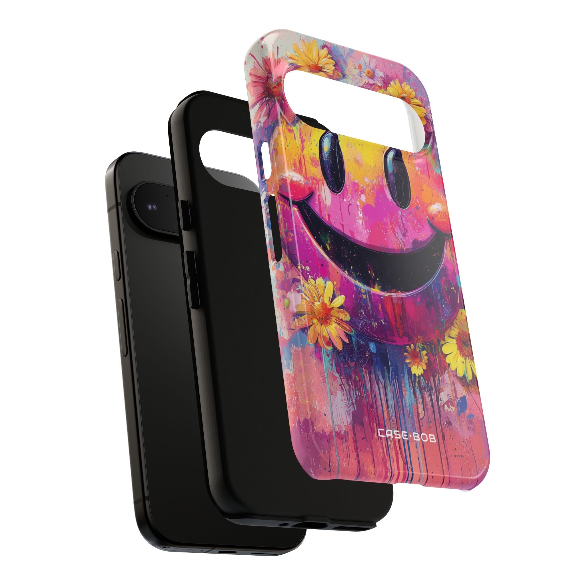 Smiley Bloom Google Pixel 9 Pro Case - Tough